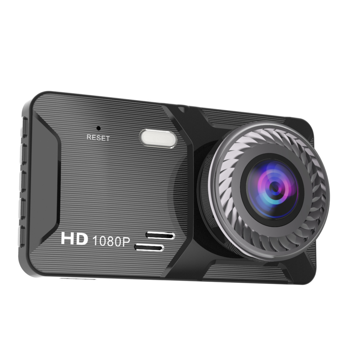 Dashcam 4” Écran Tactile – Vision Nocturne, Capteur G, Enregistrement Continu