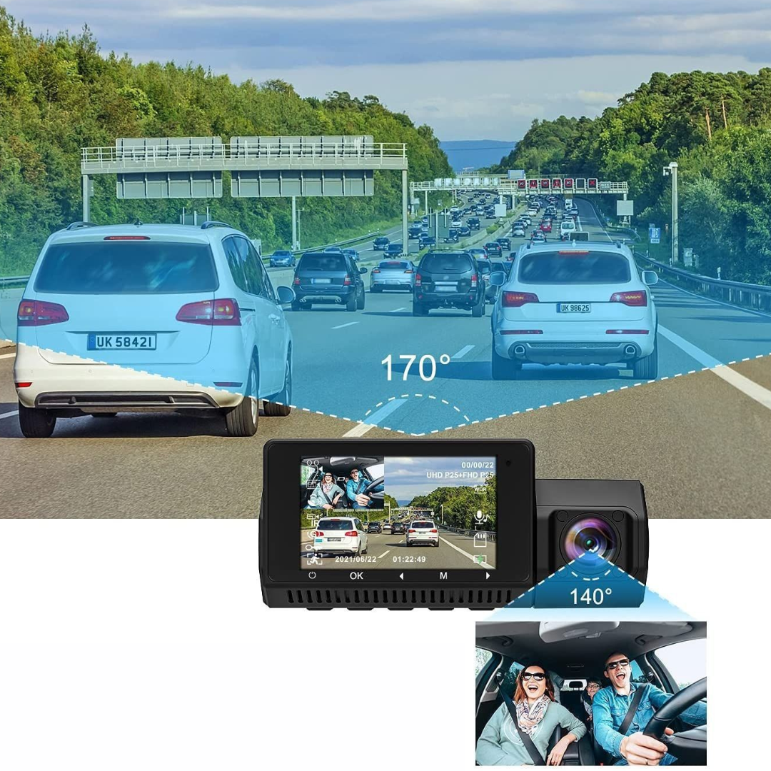 Dashcam 4K WiFi – Enregistreur de Conduite Multi-Appareils, Vision Nocturne, Connexion Smartphone – Image 7