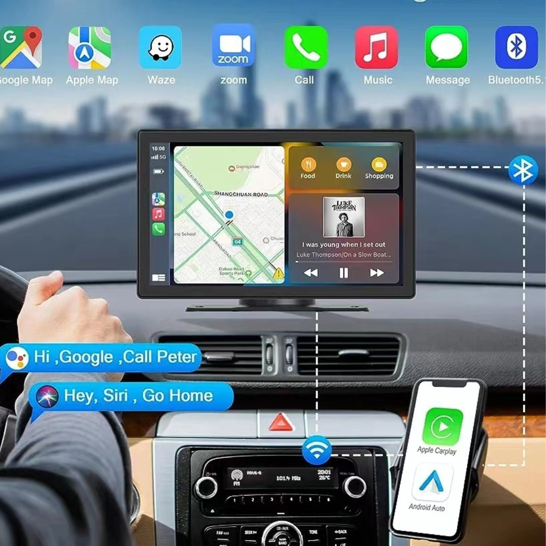 Enregistreur de Conduite HD 9” – Dashcam Sans Fil avec Navigation GPS Intégrée – Image 7