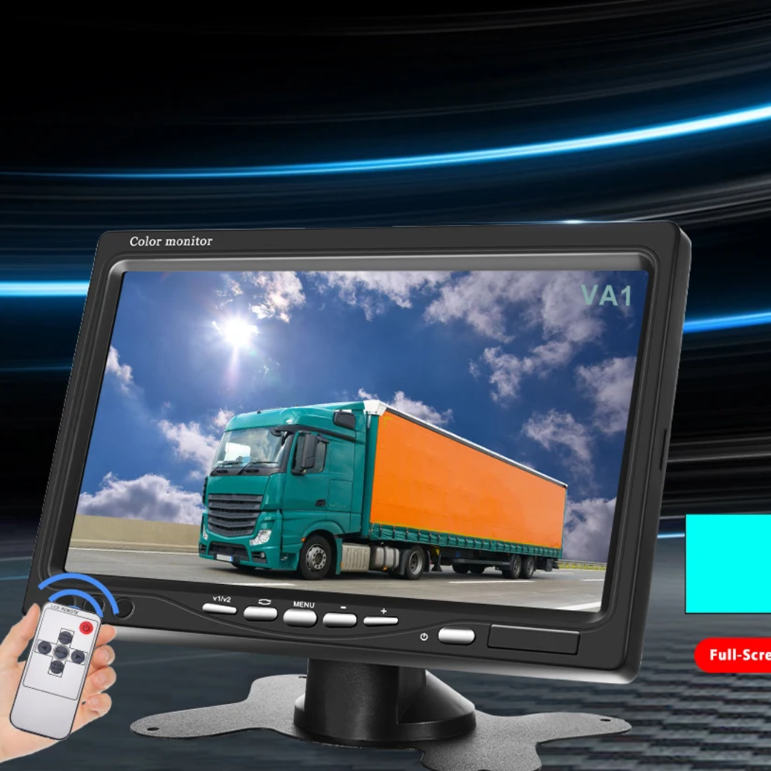 Moniteur de Recul 7” Étanche – Caméra IR Vision Nocturne pour Camion/Bus – Image 3